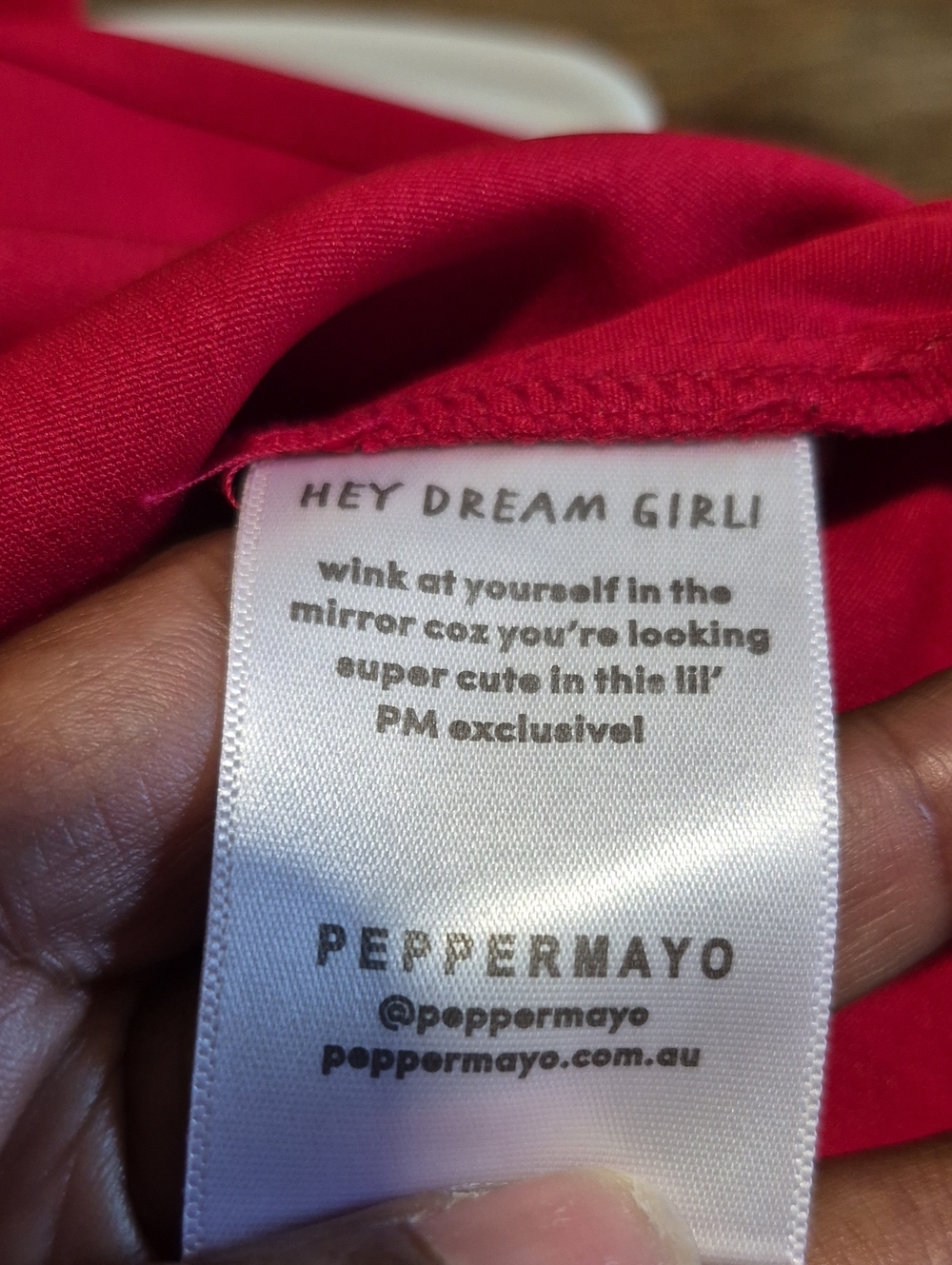 Peppermayo Red Side Cutout Buckle Mini Dress Women's AU/UK 4 US 0 Bodycon Party - Picture 6 of 7